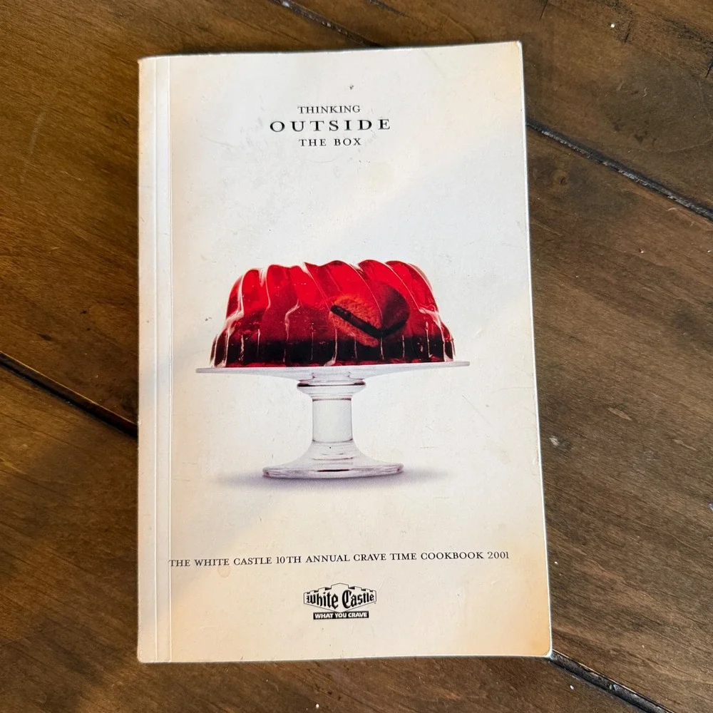 White‎ Castle 10th Annual Cookbook 2001 Thinking Outside the Box Vintage